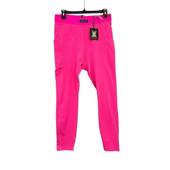 Savage x fenty Line Up High Waisted Pocket Leggings NWT 2XL Pink Highlighter - Picture 2 of 5